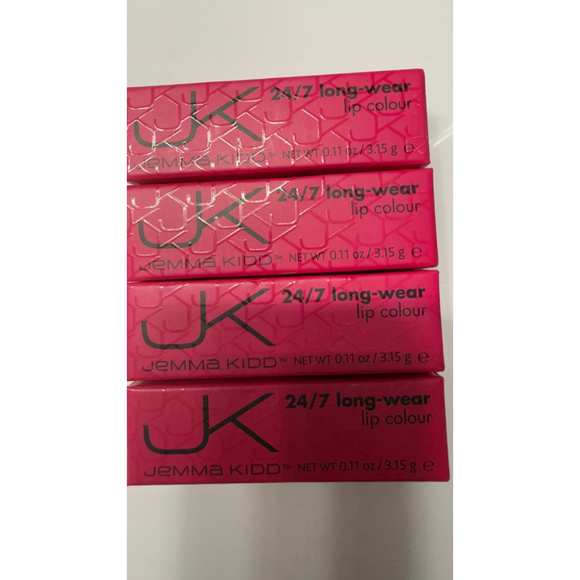 Women's 4pcs Jemma Kidd 7 Lip Colour Set Monroe & Tempress - Picture 2 of 3